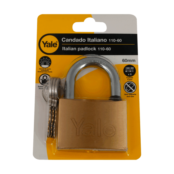 Candado T/Barril Yale 60mm