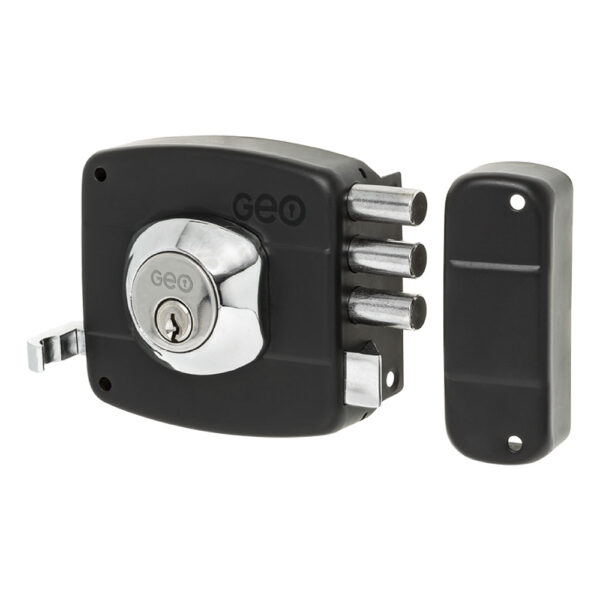 Cerradura D/Sobreponer Black 1101tbl GEO