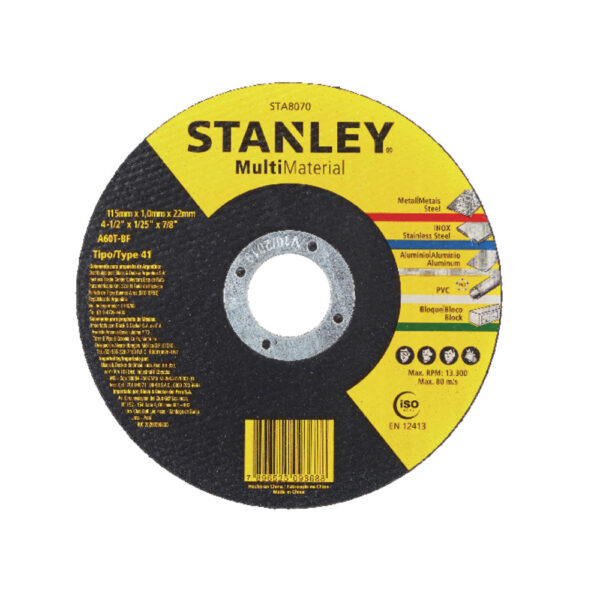 Disco Corte 4" Stanley