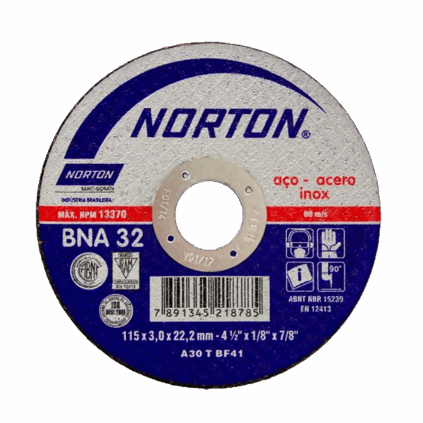 Disco Corte Metal 14 Norton
