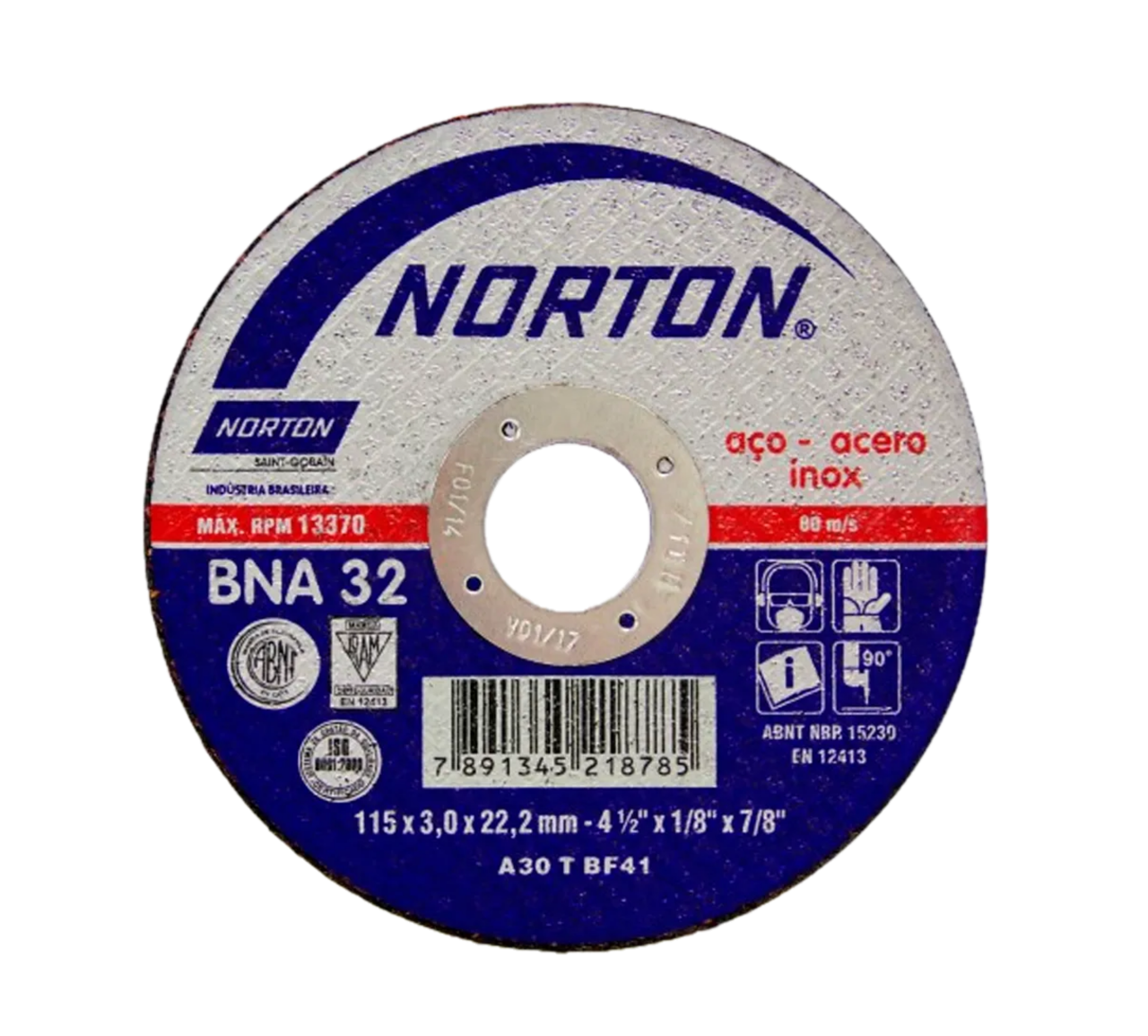 Disco Corte Metal 14 Norton