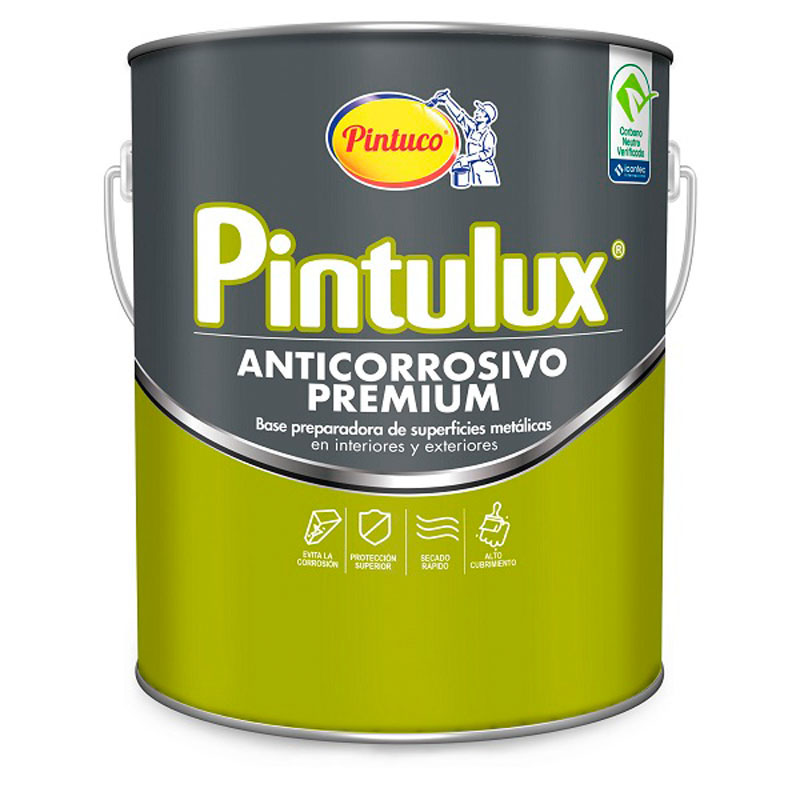 Litro Esmalte Anticorrosivo Negro Latina