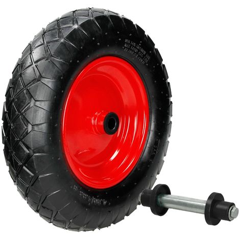 Rueda Antipinchazo P/Carretilla 16x4.00-8 Max.180kg