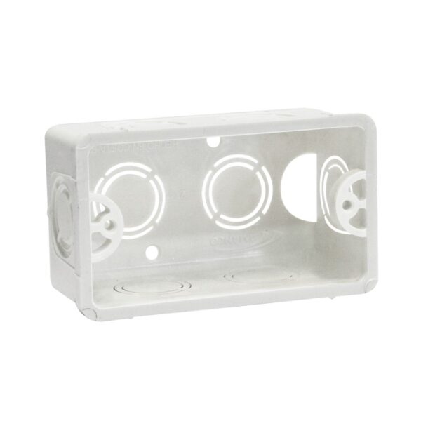 Caja Rectangular Plasti Blanco