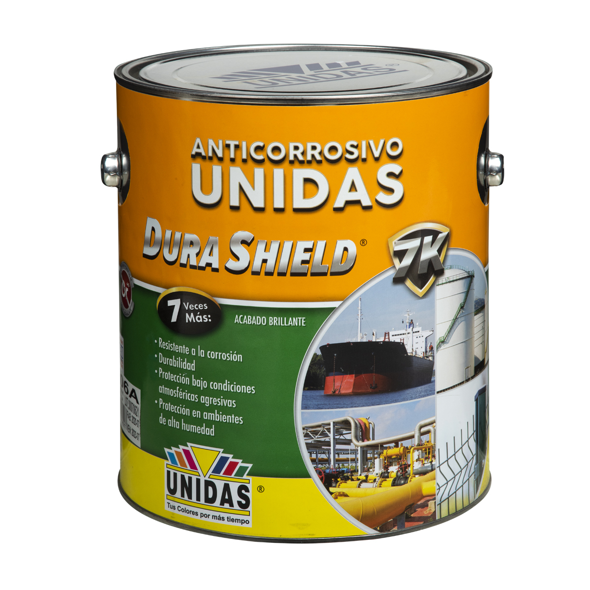 Galón Esmalte Anticorrosivo Azul Gales Latina