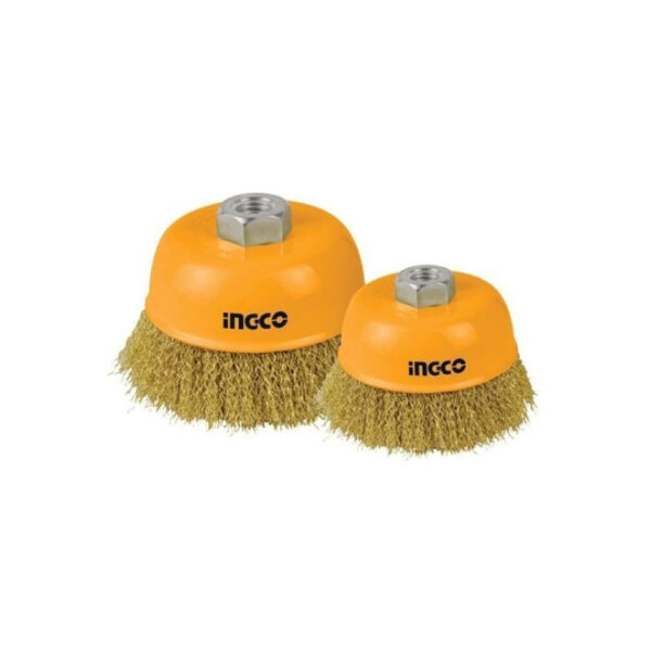 Grata Copa Trenzada 3"x5/8 Ingco