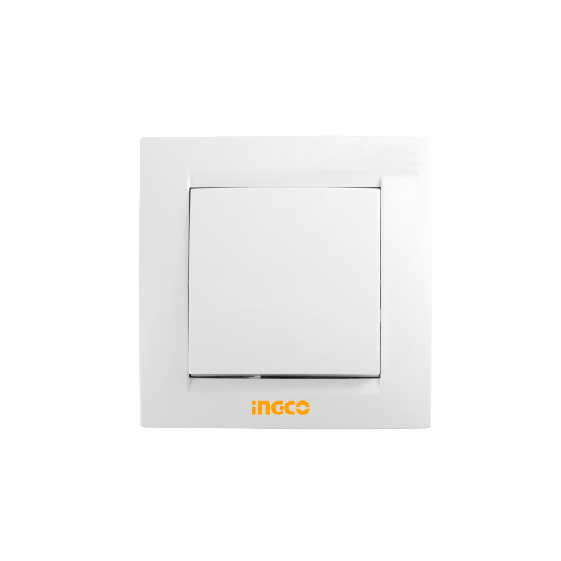 Interruptor Simple Color Blanco C Luz Ingco