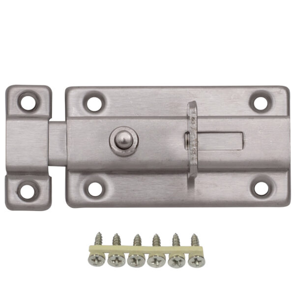 Picaporte Acero Inox. 6"x1/2