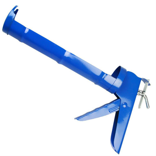 Pistola P/Silicon Cartuc Metal Azul