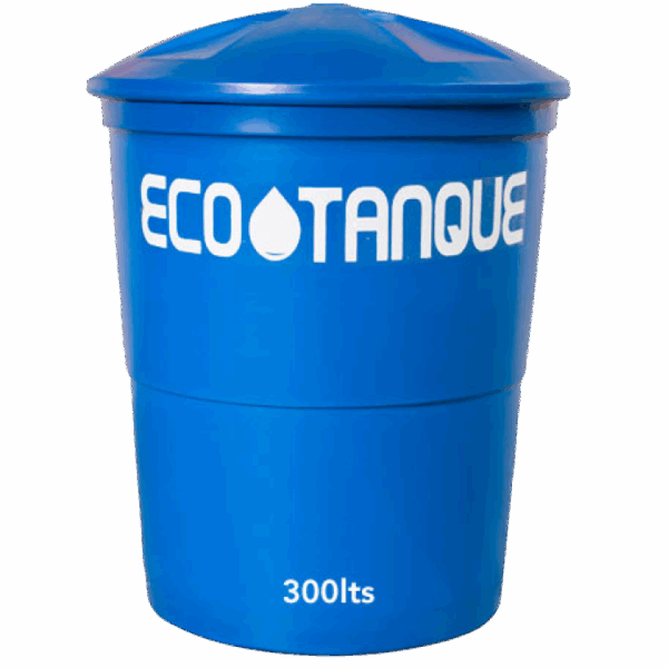 Ecotanque 1300lt T/Vaso Beige C/Tapa+Kit