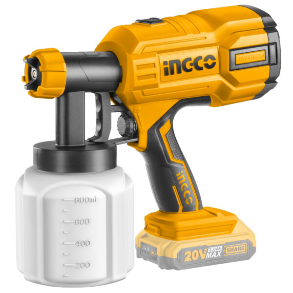 Kit Pistola Rociadora 20V Ingco