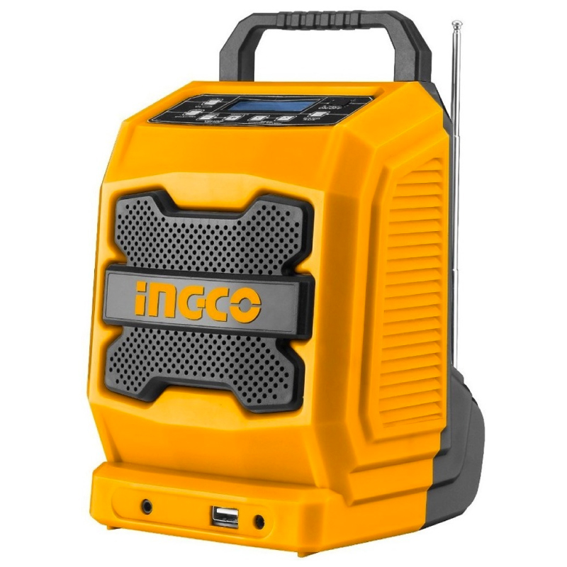 Radio de Trabajo de Iones de Litio 20V Ingco