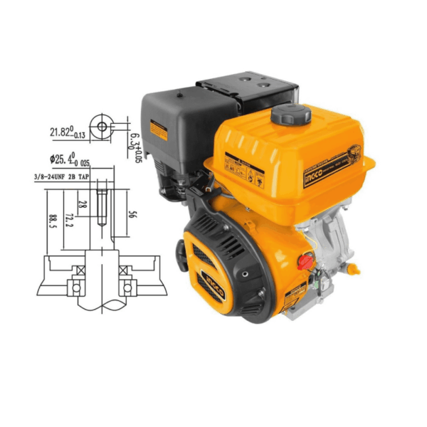 MOTOR 13HP GASOLINA INGCO