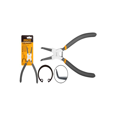 ALICATE CIRCLIP CABEZA RECTA 7" (CIER) INGCO