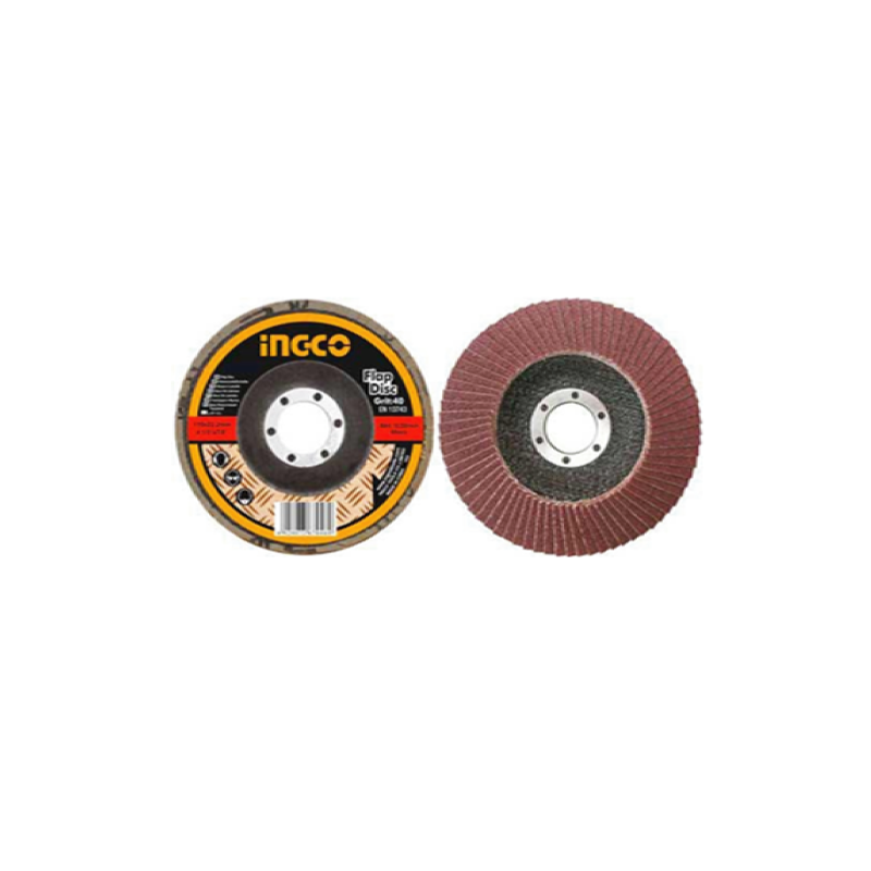 DISCO FLAP 115X22.2MM 4 1 2X7 8 GRIT40 INGCO