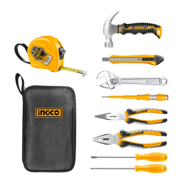 JUEGO DE HERRAMIENTAS MANUALES 9PCS INGCO