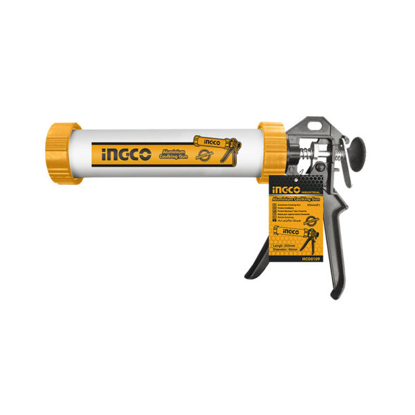PISTOLA PARA SILICON DE ALUMINIO 9" INDUSTRIAL INGCO