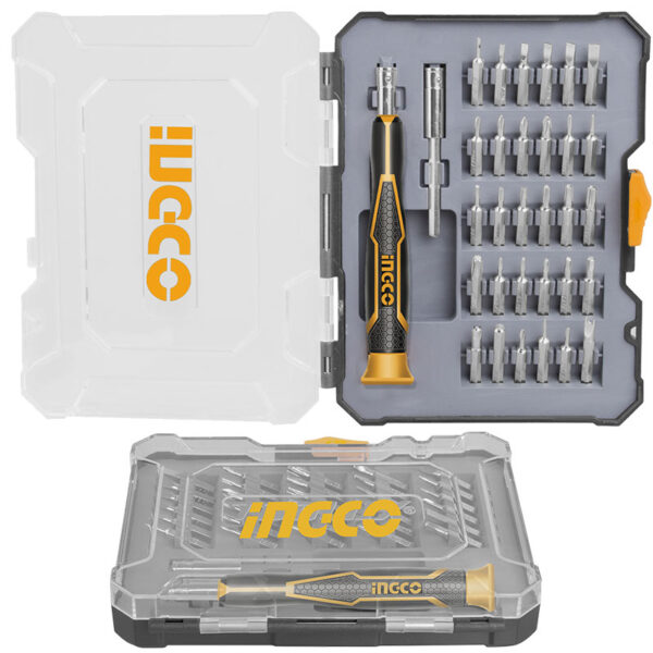 SET DESTORNILLADOR PRESICION INMANTADO 32 PCS CELU/RELOJ INGCO