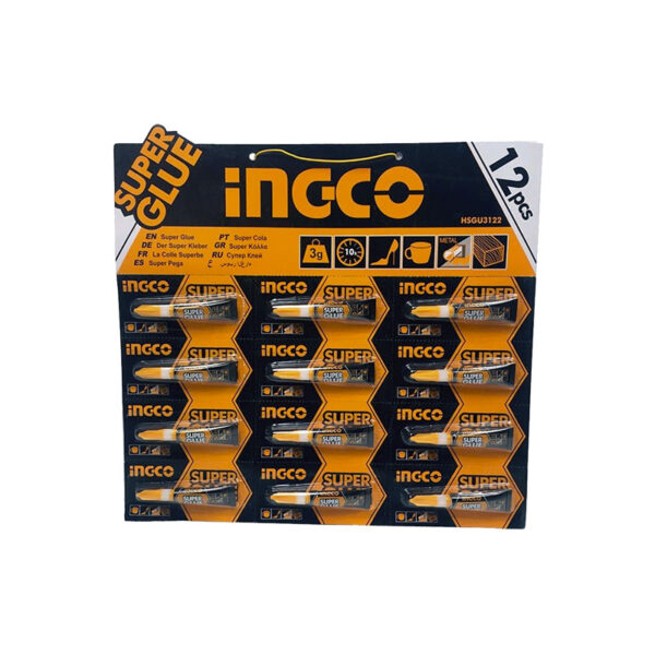SUPER GLUE 3G INGCO 12 UNIDADES